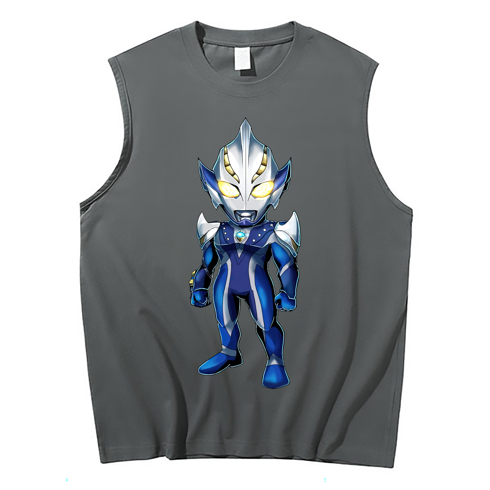 （画像用） ウルトラマン Ultraman コットン100％タンクトップ（フロントプリント）